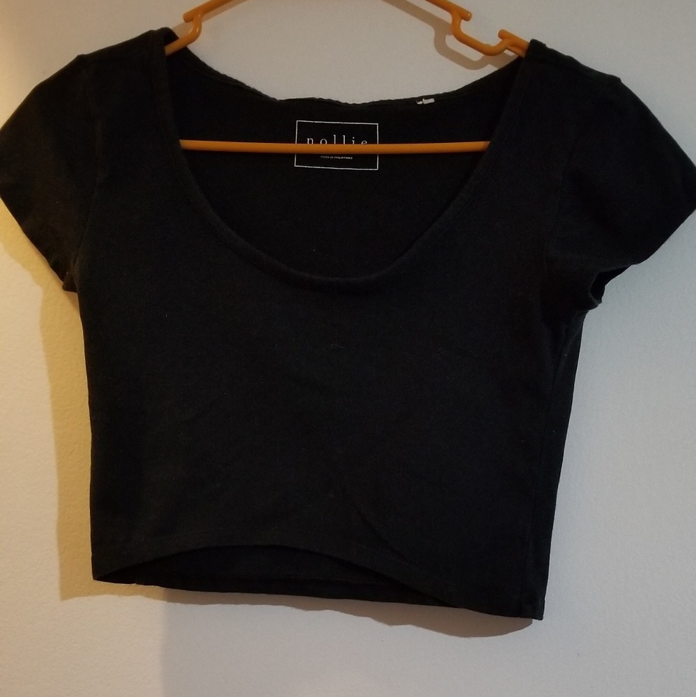 Black Crop Top